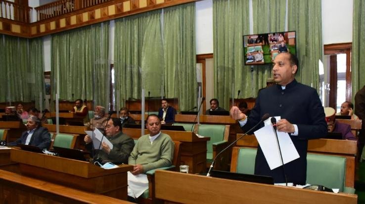 Chief Minister Jairam Thakur presented the economic survey report