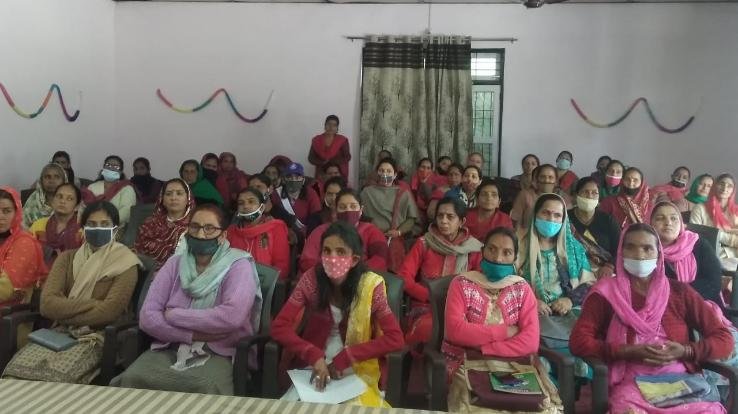 International Women's Day celebrated at Government Model Senior Secondary School, Dhundan