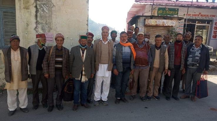 Electricity Council Retired Welfare Association and Namhole Unit's monthly meeting held in Dadlaghat