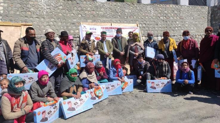 Distributed cylinder and hearth connections under Himachal Pradesh housewife facility in Kaja