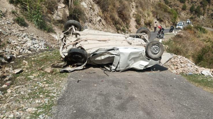 Road accident occurred in Kullu, 3 people died