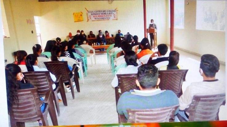 Shimla: NSS and Health Department Seminar organized in DAV College Kotkhai