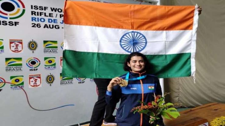 India's Yashaswini won gold in 10-meter air pistol at ISSF World Cup