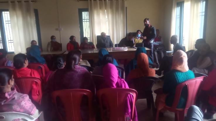 ग्राम पंचायत जाडली  में विश्व जल दिवस पर कार्यक्रम आयोजन 