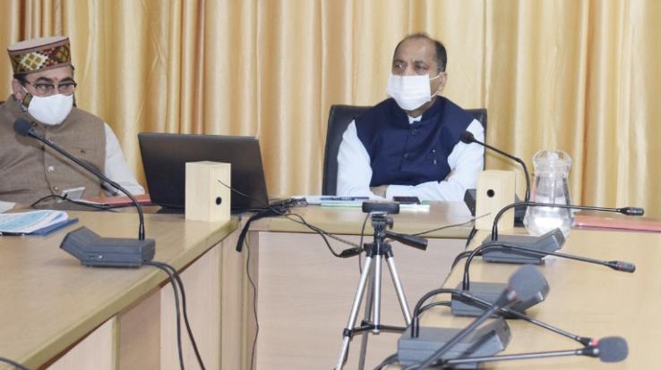 chief Minister Jairam Thakur called upon people to beware of new strains of covid 