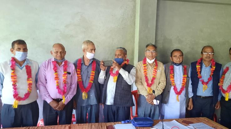 पेंशनर्ज एवं वरिष्ठ नागरिक कल्याण संगठन पट्टाबराबरी- हरिपुर इकाई की कमान एक बार फिर डी डी कश्यप के हाथ