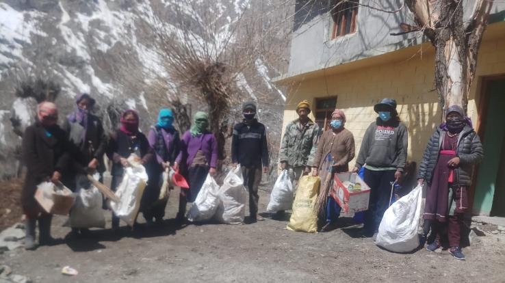 Launch of Swachhta Abhiyan in Lahaul-Spiti