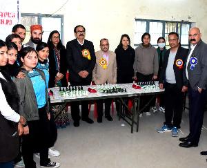 Gagret: Three day chess competition started in Government College Daulatpur