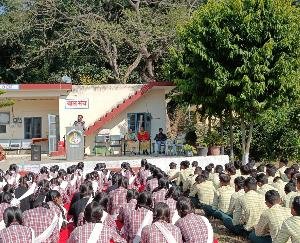  Indora: Awareness camp organized under drug free campaign in Ramva Vidyalaya Bhogravaan.