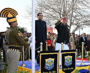 Republic Day: Governor hoists national flag in Shimla 369
