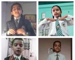 गुरुकुल इंटरनेशनल सीनियर सेकेंडरी स्कूल में  'ऑनलाइन हिंदी कविता वाचन प्रतियोगिता का आयोजन'