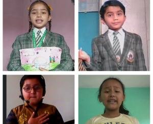 गुरुकुल इंटरनेशनल सीनियर सेकेंडरी स्कूल में ऑनलाइन अंग्रेज़ी कविता वाचन प्रतियोगिता का आयोजन