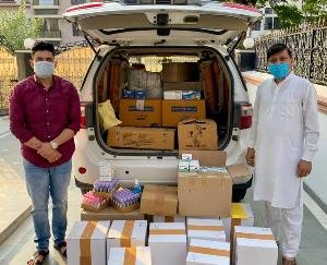 कांग्रेस पार्टी ने थामा पीड़ितों का हाथ, कोरोना महामारी में सुरक्षा किटों अथवा ऑक्सीजन कंसंट्रेटर द्वारा जिंदगियां बचाने का प्रयास