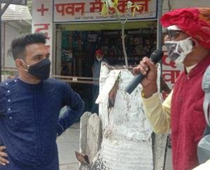  In Kunihar, artists told how to protect against Kovid-19 through street play