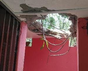  देहरा :उपमण्डल देहरा में अचानक तेज तूफान ने मचाई तबाही 