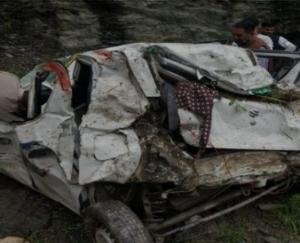 Road accident in Shimla's Rampur, 4 seriously injured