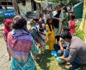 NSUI celebrates Rahul Gandhi's birthday by helping needy and poor families