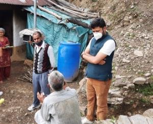 Student Council workers made people aware in Tutu Majthai Panchayat under Mission Rakshak campaign