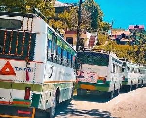 Himachal Road Transport Corporation buses will not run on 222 routes