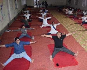 शारीरिक एवं मानसिक स्वास्थ्य के लिए योग महत्वपूर्ण-केसी चमन