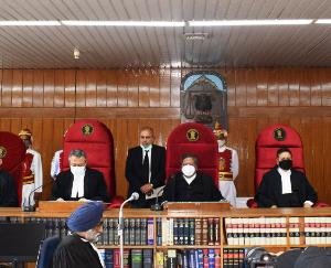 न्यायमूर्ति एल. नारायण स्वामी की सेवानिवृति के उपलक्ष्य में किया गया फुल कोर्ट रेफरेंस का आयोजन