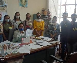 टेस्टिंग के नाम पर घोषित किए गए गलत परिणाम को ठीक करे विश्वविद्यालय: ABVP