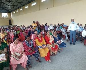 ग्राम पंचायत कुनिहार में आम सभा का आयोजन