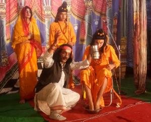 राज दरबार कुनिहार मे चल रही रामलीला का पांचवा दिन