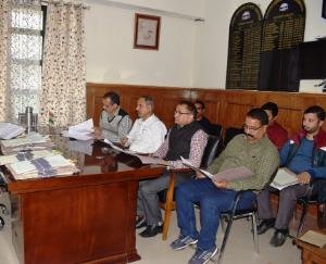 ज़िला में सुगम निर्वाचन के लिए बैठक आयोजित