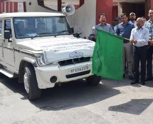 प्रचार वाहन करेगा लोगों को जनमंच कार्यक्रम के बारे में जागरूक - राजेश्वर गोयल