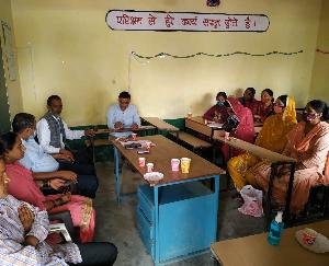 दाड़लाघाट : राजकीय उच्च विद्यालय कराडाघाट में हुई आम सभा की बैठक