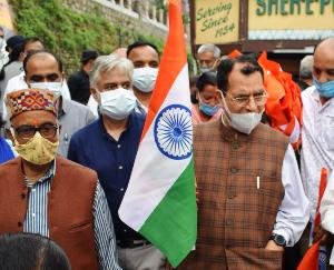 शिमला : तिरंगा ही लहराया था, तिरंगा ही लहराएगा - भारद्वाज