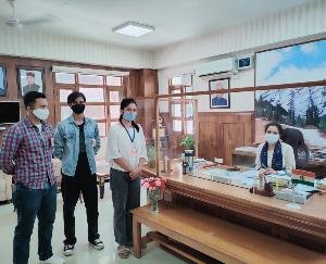 SFI सोलन इकाई ने मांगो को लेकर उपायुक्त के माध्यम से मुख्यमंत्री को सौंपा ज्ञापन