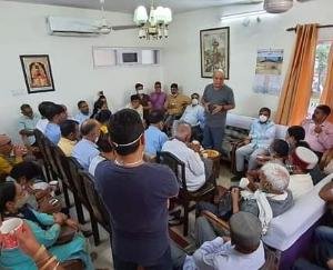 हमीरपुर : नरेंद्र ठाकुर ने अनुराग की जन आशीर्वाद यात्रा की तैयारियों का लिया जायज़ा, कार्यकर्ताओं को दिए ज़रूरी दिशानिर्देश