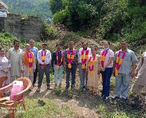 Pomegranate plantation work started in village Gyana courtesy of Shiva Project