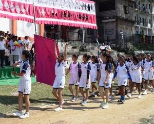 राज्य स्तरीय अंडर -19 छात्राओं की खेल-कूद प्रतियोगिता का किया शुभारंभ