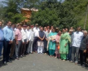 The moving ex-serviceman canteen was launched in Darlaghat