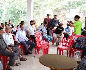 दाड़लाघाट : बाघल विकास परिषद की बैठक का आयोजन