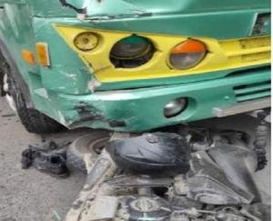 शोघी में बस और बाइक की टक्कर, बाइक सवार युवक की मौत 