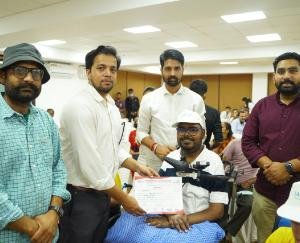 दिव्यांग जन को समाज के साथ जोड़ने में बोशिया खेल की भूमिका महत्वपूर्णः विवेक भाटिया