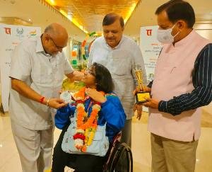 अविनाश राय खन्ना व कृष्ण कपूर ने किया पैरालंपिक 2020 के खिलाड़ियों का स्वागत 