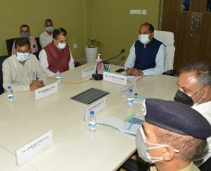 Chief Minister directed to complete the construction work of AIIMS within the stipulated time period.