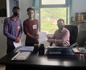 Rajgarh: NSUI unit Rajgarh submitted a memorandum regarding the problems of the college