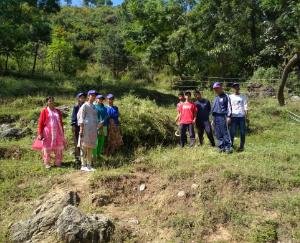 दाड़लाघाट के सात दिवसीय एनएसएस शिविर का पांचवा दिन