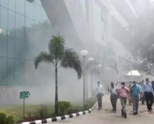 Fire broke out in the basement of CBI building on Lodhi Road
