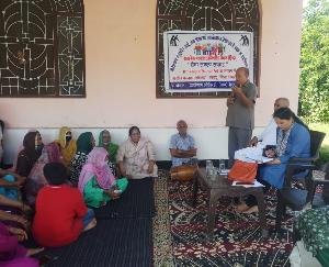 Celebration of age program organized in Shiv Mandir Bani