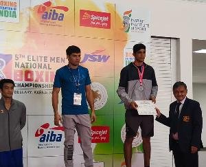 Sarkaghat: Avinash Jamwal won bronze medal in Senior National Boxing Championship