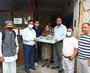 Free gas connections were distributed to the beneficiaries in Darlaghat