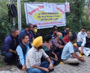पालमपुर : विधायक ने की हड़ताल पर बैठे Sheep Shearers से मुलाकात