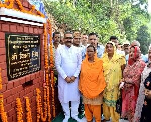 देहरा : पीर-सलूही से रक्कड़ वाया सीटपाक खड्ड पर पुल निर्माण पर व्यय होंगे 6.28 करोड़ : बिक्रम ठाकुर 